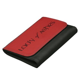 Ladies Wallet, Lady of Ashes Leather Wallet For Women