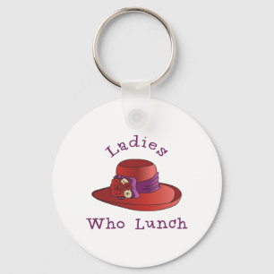 Ladies Who Lunch Keychain