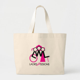 Ladies With Lesions Large Tote Bag