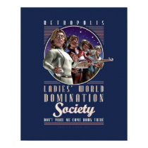 Ladies' World Domination Society poster (16x20")