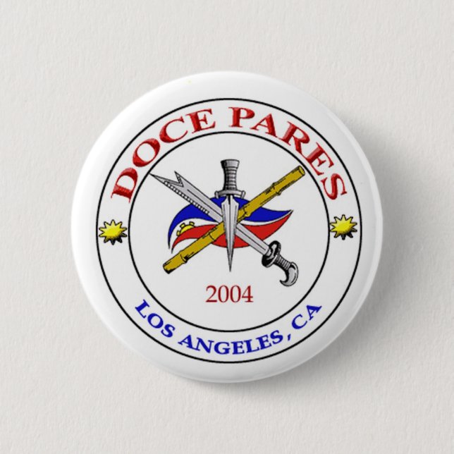 ladp logo white pinback button (Front)