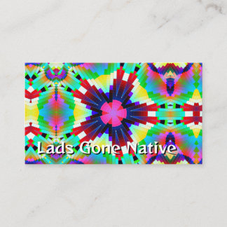 Lads Gone Native (Change the Words) Business Card