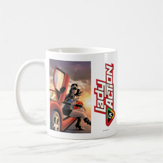 Lady Action Mug - Paul Gulacy Artwork