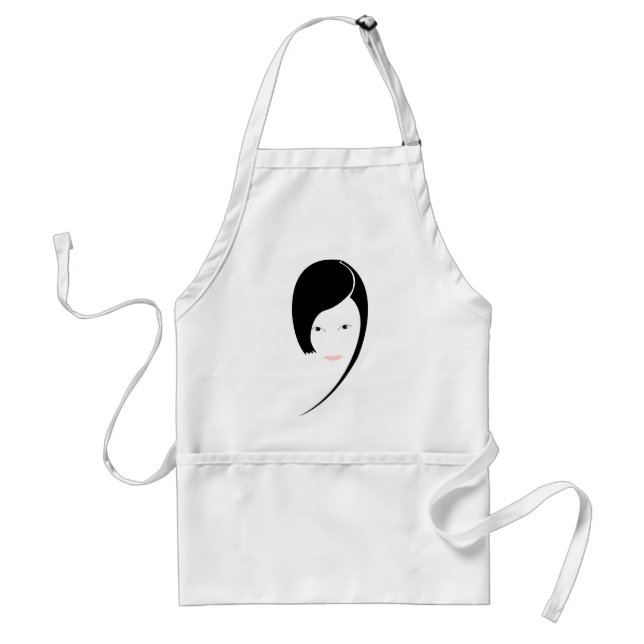 lady adult apron (Front)