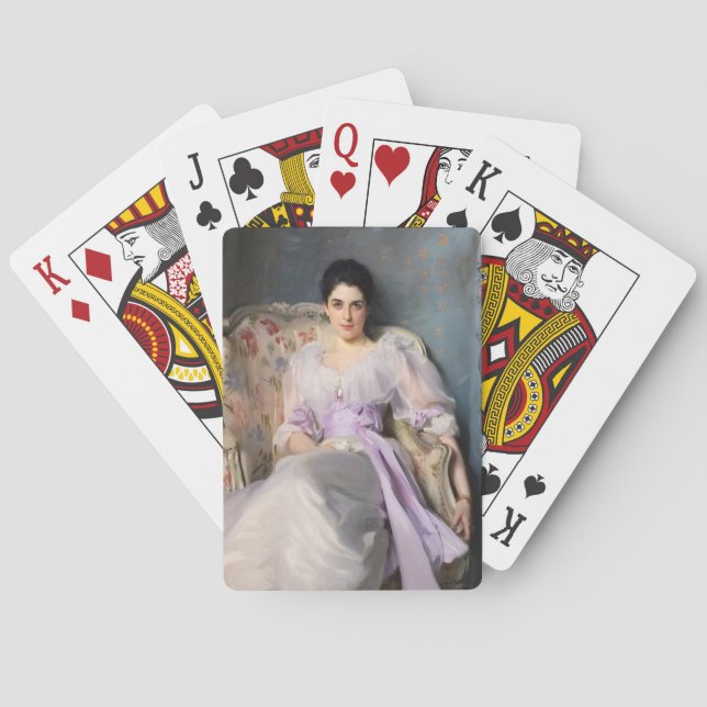 Lady Agnew of Lochnaw 1864  Poker Cards (Back)