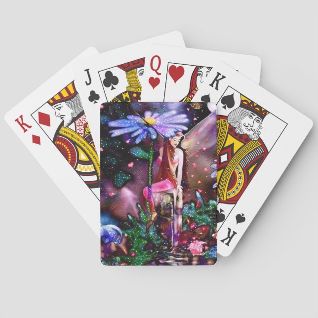 Lady and Gify Poker Cards (Back)