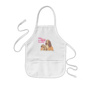 Lady and her Pups Kids' Apron