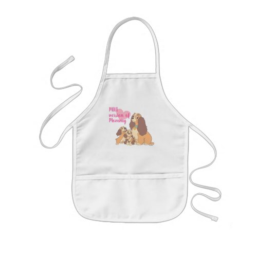 Lady and her Pups Kids Apron
