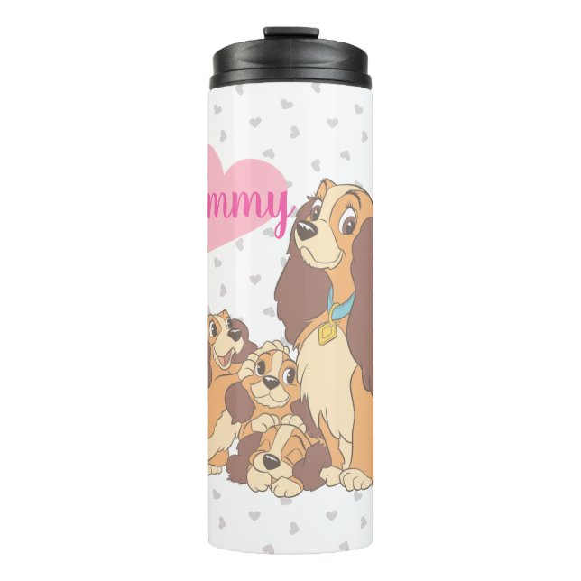 Lady and her Pups Thermal Tumbler (Front)