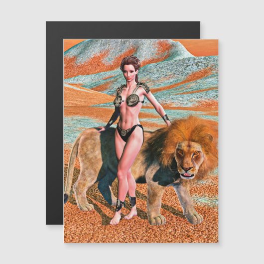 Lady and Lion (Front/Back)