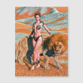 Lady and Lion (Front)