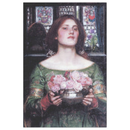 Lady and Roses, John William Waterhouse Tissue Paper