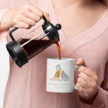 Lady and the Tramp | Bride and Groom Wedding Date Coffee Mug<br><div class="desc">Celebrate your love of Lady and the Tramp with these custom Bride and Groom mugs. Personalize by adding your names and wedding date.</div>