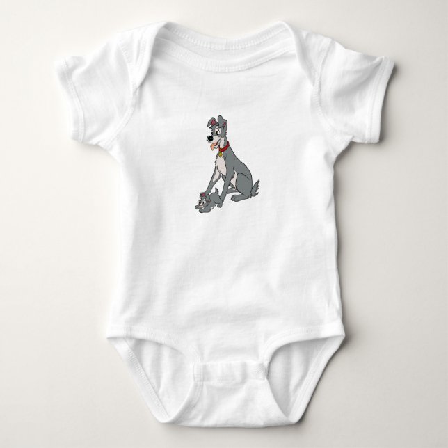Lady and the Tramp Disney Baby Bodysuit (Front)