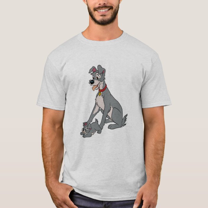 Lady and the Tramp Disney T-Shirt | Zazzle.com