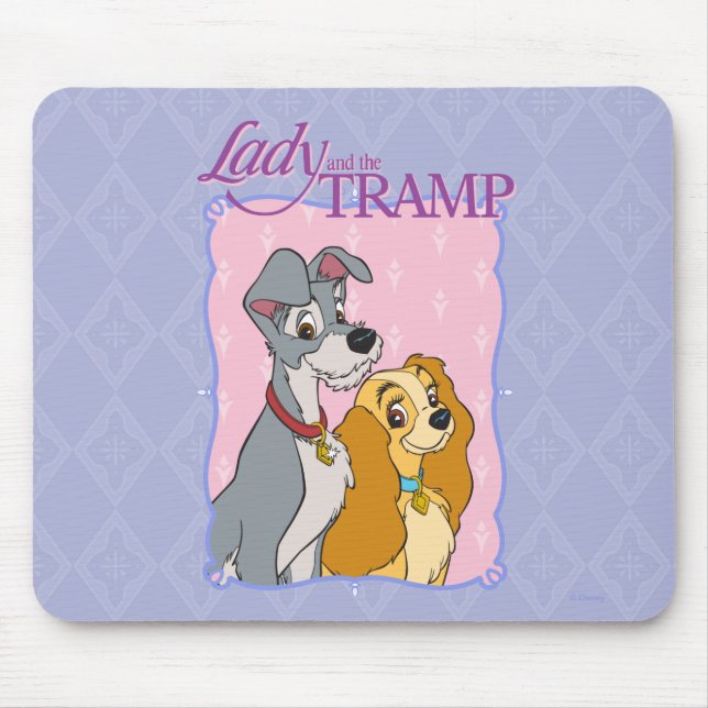 Lady and the Tramp - Frame Mouse Pad (Front)