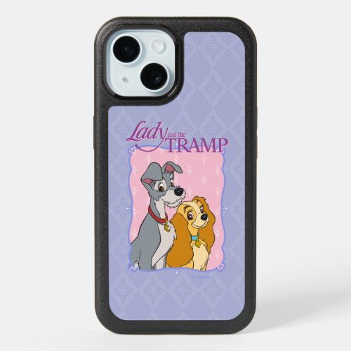 Lady and the Tramp _ Frame iPhone 15 Case