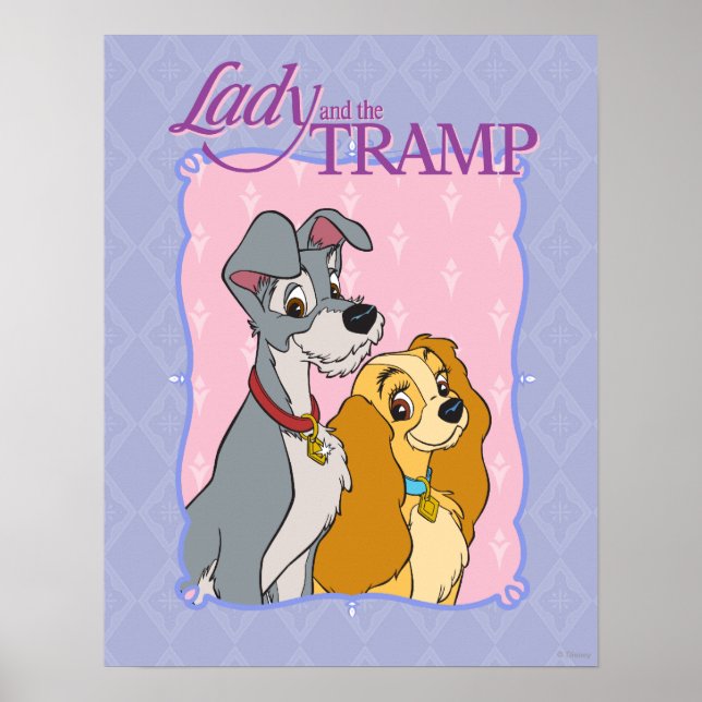Lady and the Tramp - Frame Poster (Front)