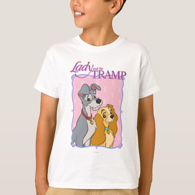 Lady and the Tramp - Frame T-Shirt (Front)