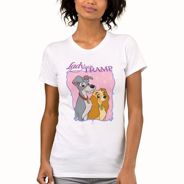 Lady and the Tramp   Frame Tshirts