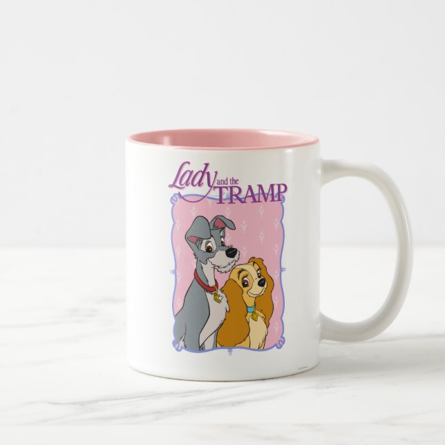 Lady and the Tramp - Frame Two-Tone Coffee Mug (Right)