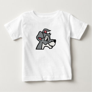 Lady And the Tramp head shot classic drawing Baby T-Shirt