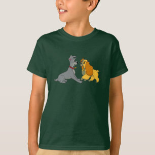 Lady and The Tramp Meet Disney T-Shirt