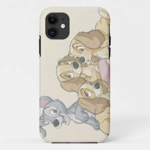 Lady and the Tramp Puppies iPhone 11 Case
