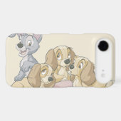 Lady and the Tramp Puppies Case-Mate iPhone Case (Back (Horizontal))