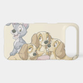 Lady and the Tramp Puppies Case-Mate iPhone Case (Back (Horizontal))