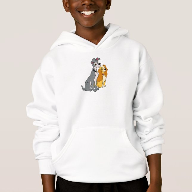 Lady and the Tramp Stand Together Disney Hoodie (Front)