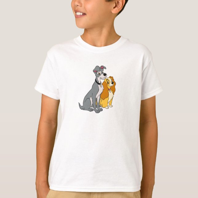 Lady and the Tramp Stand Together Disney T-Shirt (Front)