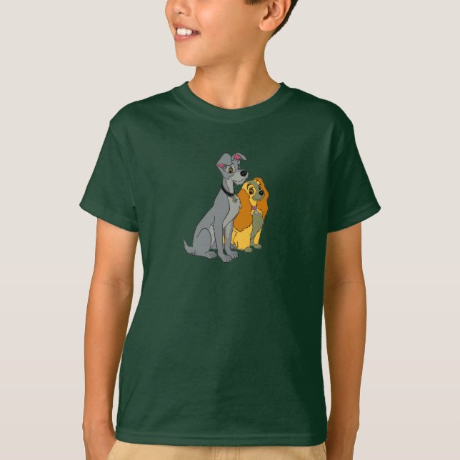 Lady and the Tramp Stand Together Disney T-Shirt (Front)