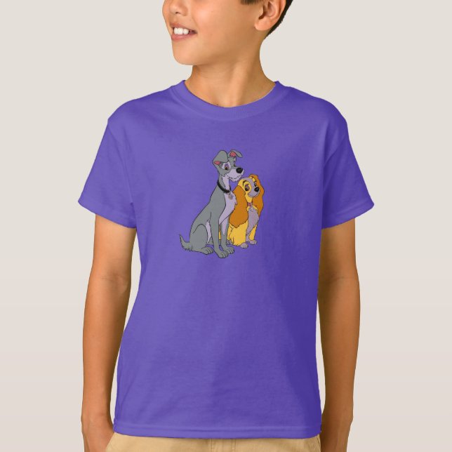Lady and the Tramp Stand Together Disney T-Shirt (Front)