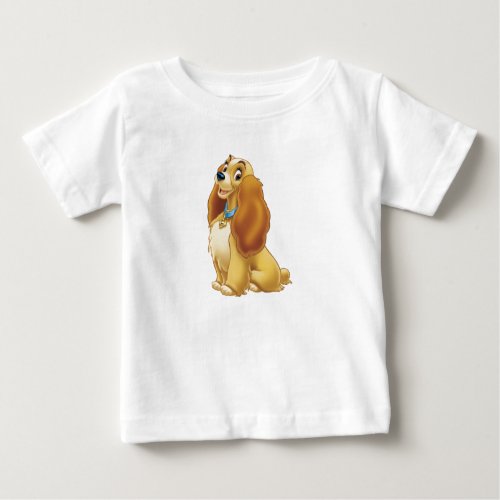 Lady and The Tramps Lady smiling Disney Baby T_Shirt