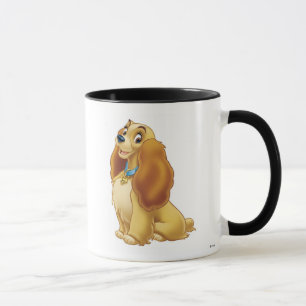 Lady and The Tramp's Lady smiling Disney Mug
