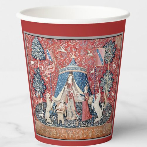 Lady and the Unicorn 1500 Courtly Love Paris Mug Paper Cups