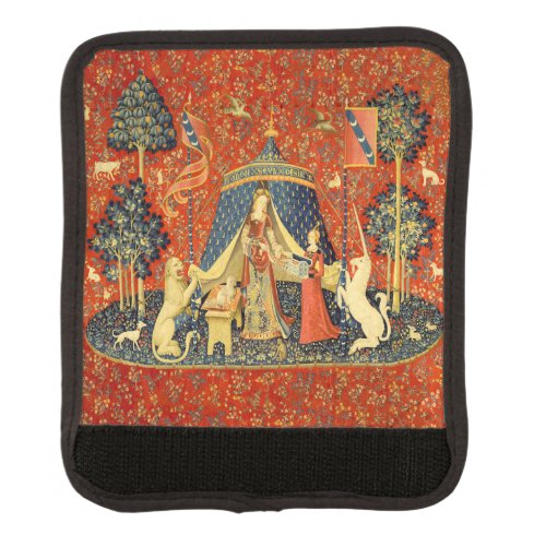 Lady and the Unicorn Medieval Tapestry Art Luggage Handle Wrap