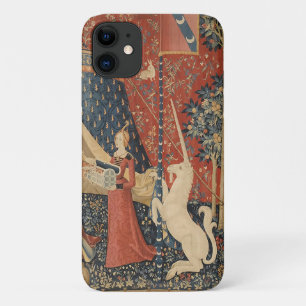 Lady And The Unicorn Middle Ages Vintage Tapestry iPhone 11 Case