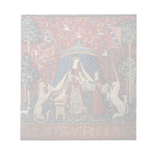 Lady and the Unicorn Tapestry Notepad