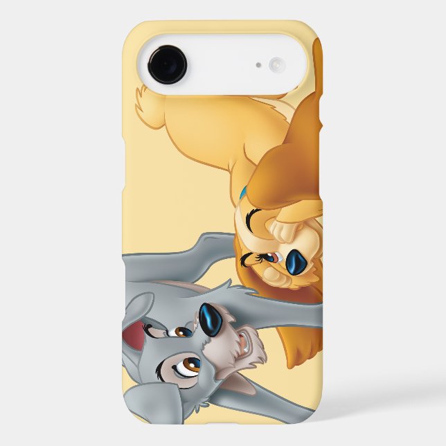 Lady and Tramp Playing Case-Mate iPhone Case (Back)