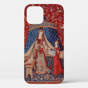 Lady and Unicorn Medieval Tapestry Desire iPhone 12 Case