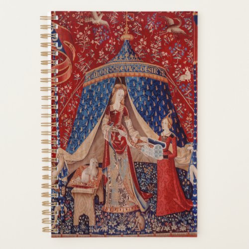 Lady and Unicorn Medieval Tapestry Desire Planner