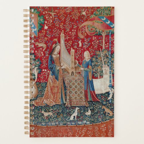 Lady and Unicorn Medieval Tapestry Hearing Planner