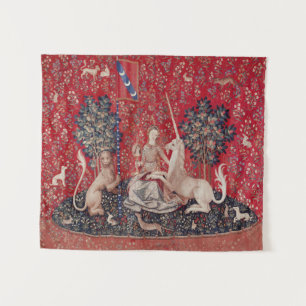 Lady and Unicorn Medieval Tapestry Sight