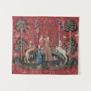 Lady and Unicorn Medieval Tapestry Taste