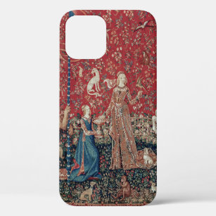 Lady and Unicorn Medieval Tapestry Taste iPhone 12 Case