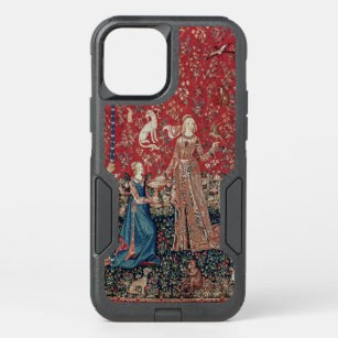Lady and Unicorn Medieval Tapestry Taste OtterBox Commuter iPhone 12 Case