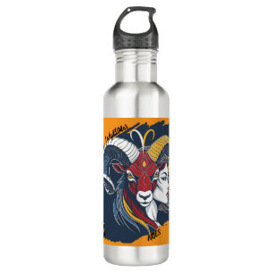 Lady Aries Water Bottle Zodiac