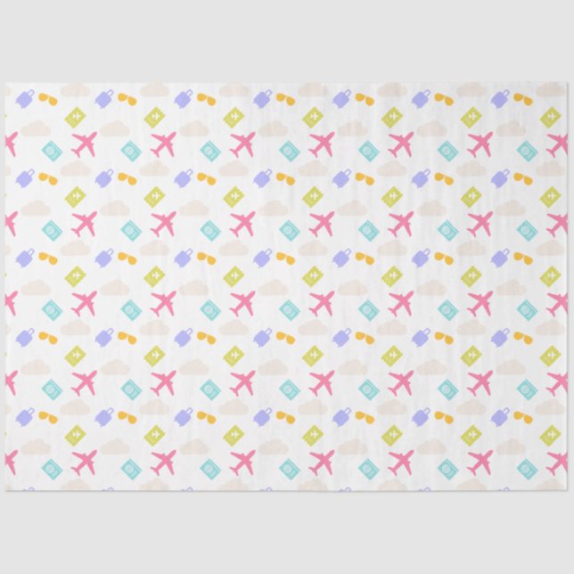 Lady Aviator Tissue Paper (Front)